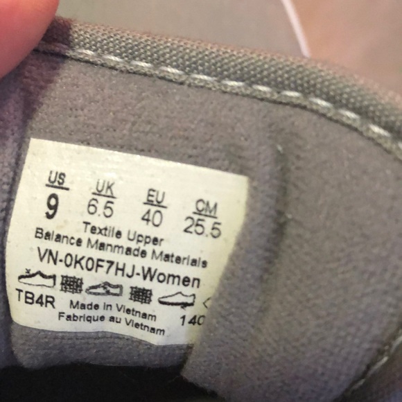 🔲 Vans Gray Fashion Sneaker - Picture 7 of 7